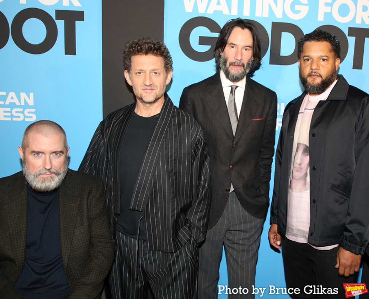 Michael Patrick Thornton, Alex Winter, Keanu Reeves and Brandon J. Dirden  at 