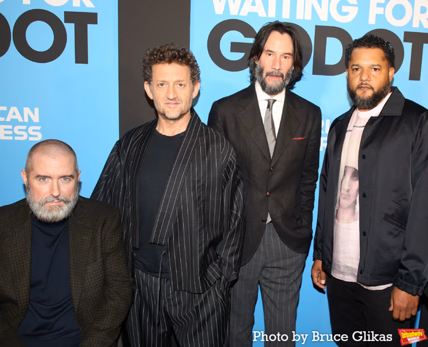 Photos: Keanu Reeves, Alex Winter, and More Celebrate WAITING FOR GODOT Opening Night  Image