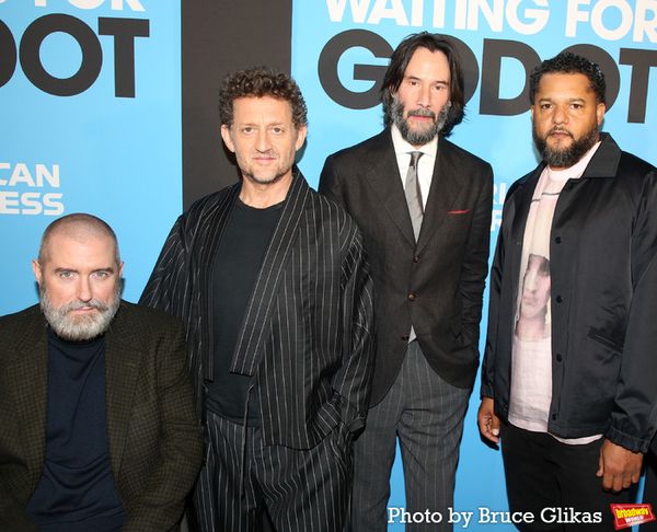 Michael Patrick Thornton, Alex Winter, Keanu Reeves and Brandon J. Dirden  Photo