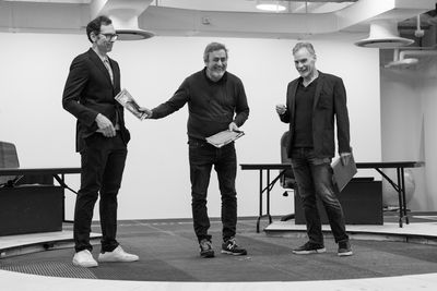 Stephen Kunken, Jorge Bosch, and Peter Bradbury Photo