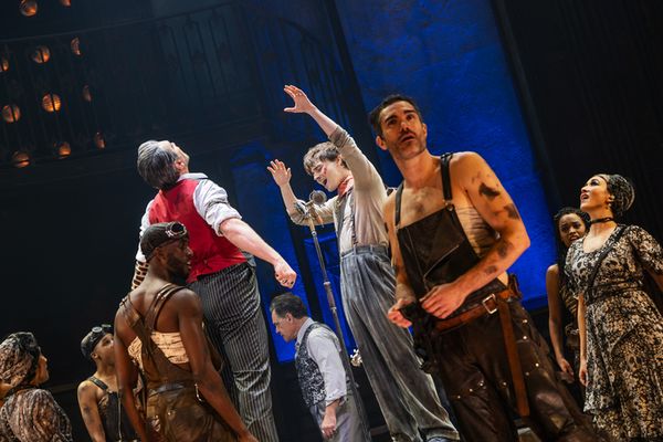 Jack Wolfe and the cast  Photo