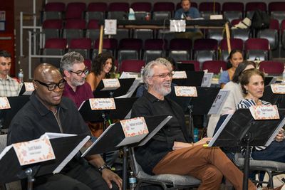 Nathan Lee Graham, Robert Cuccioli and Judy Kuhn Photo