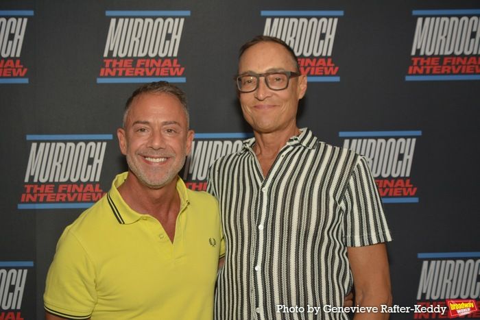 Photos: Inside Opening Night of MURDOCH: THE FINAL INTERVIEW at Theater555  Image