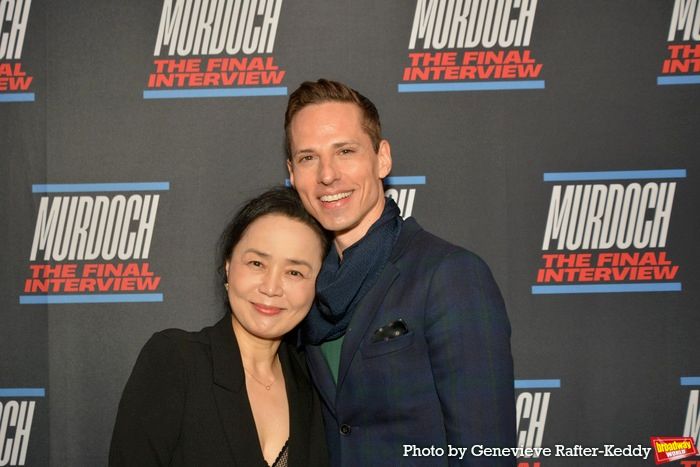 Photos: Inside Opening Night of MURDOCH: THE FINAL INTERVIEW at Theater555  Image