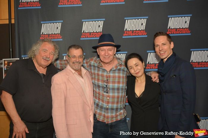 Photos: Inside Opening Night of MURDOCH: THE FINAL INTERVIEW at Theater555  Image