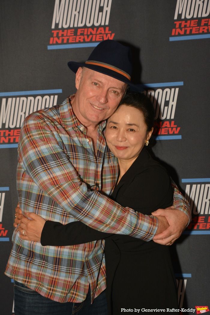 Photos: Inside Opening Night of MURDOCH: THE FINAL INTERVIEW at Theater555  Image
