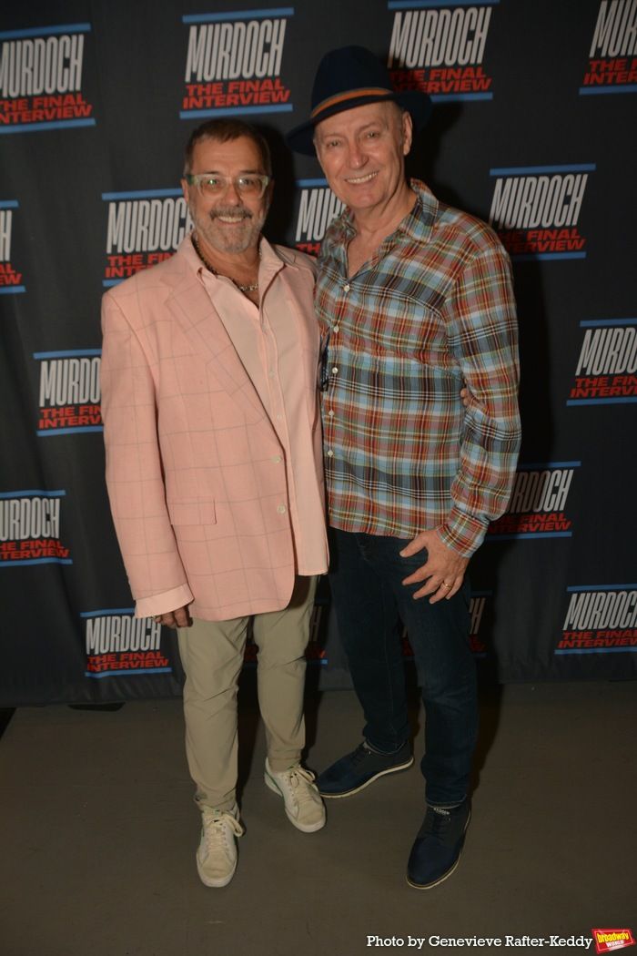 Photos: Inside Opening Night of MURDOCH: THE FINAL INTERVIEW at Theater555  Image