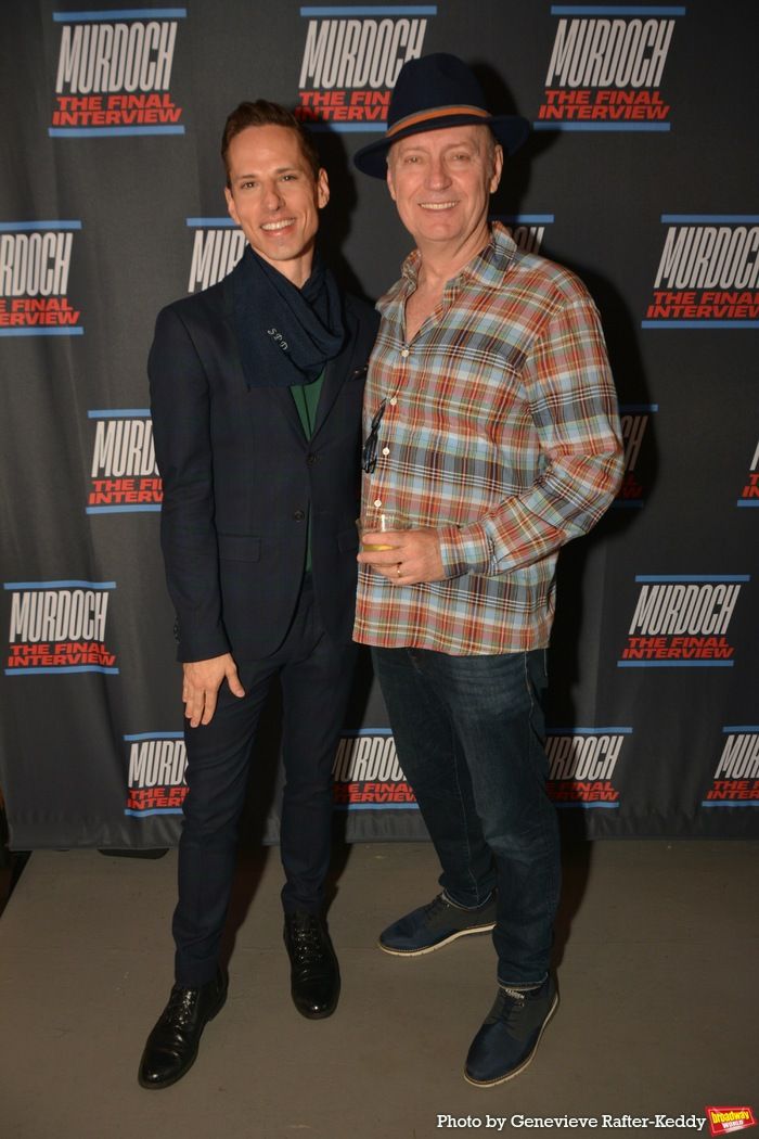 Photos: Inside Opening Night of MURDOCH: THE FINAL INTERVIEW at Theater555  Image