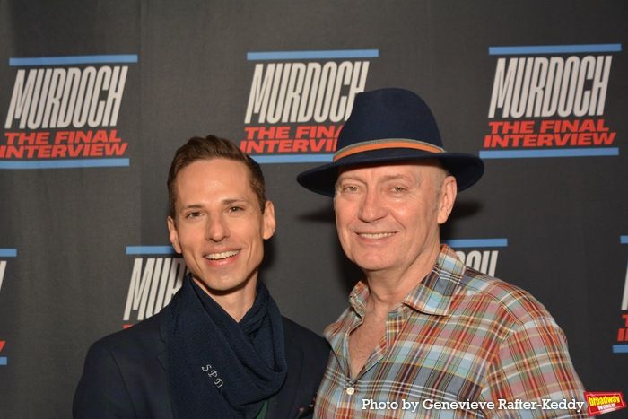 Photos: Inside Opening Night of MURDOCH: THE FINAL INTERVIEW at Theater555  Image