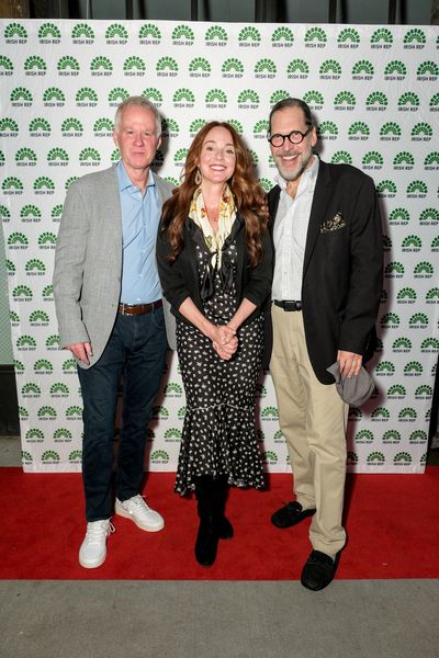 Patrick McEnroe, Melissa Errico, and David Staller  Photo