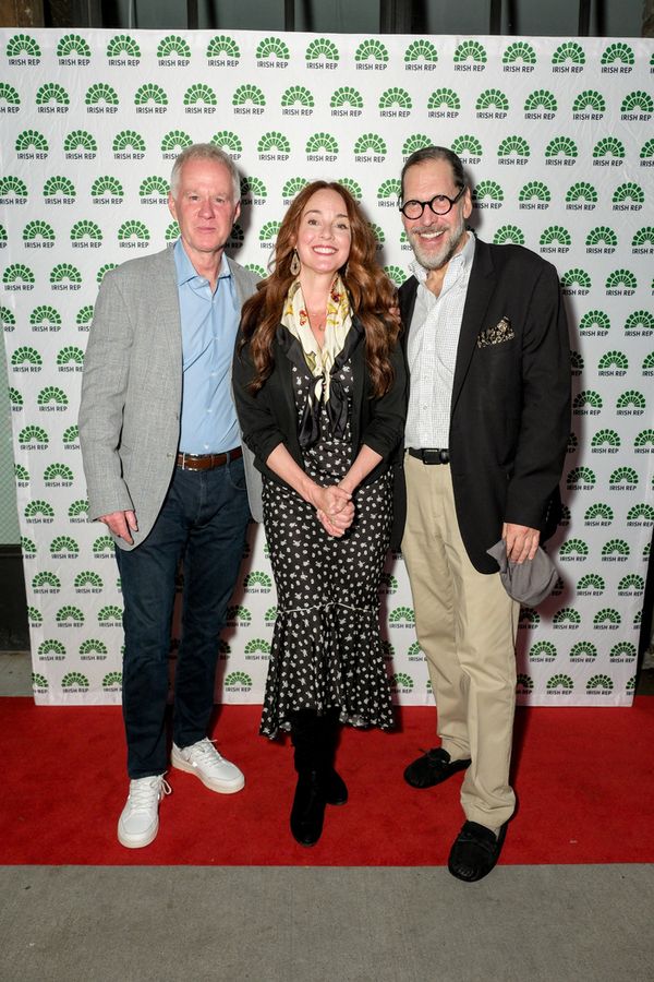 Patrick McEnroe, Melissa Errico, and David Staller  Photo