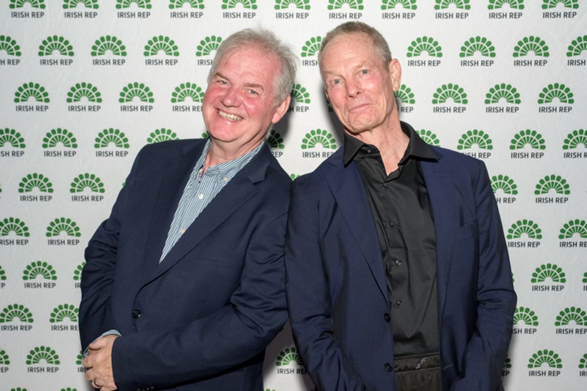 Ciarán O'Reilly and Bill Irwin at 