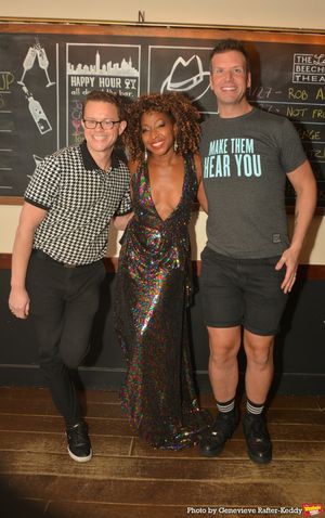 Michael D'Angora, N'Kenge and Tom D'Angora @ BroadwayWorld Michael D'Angora, N'Kenge and Tom D'Angora Photo