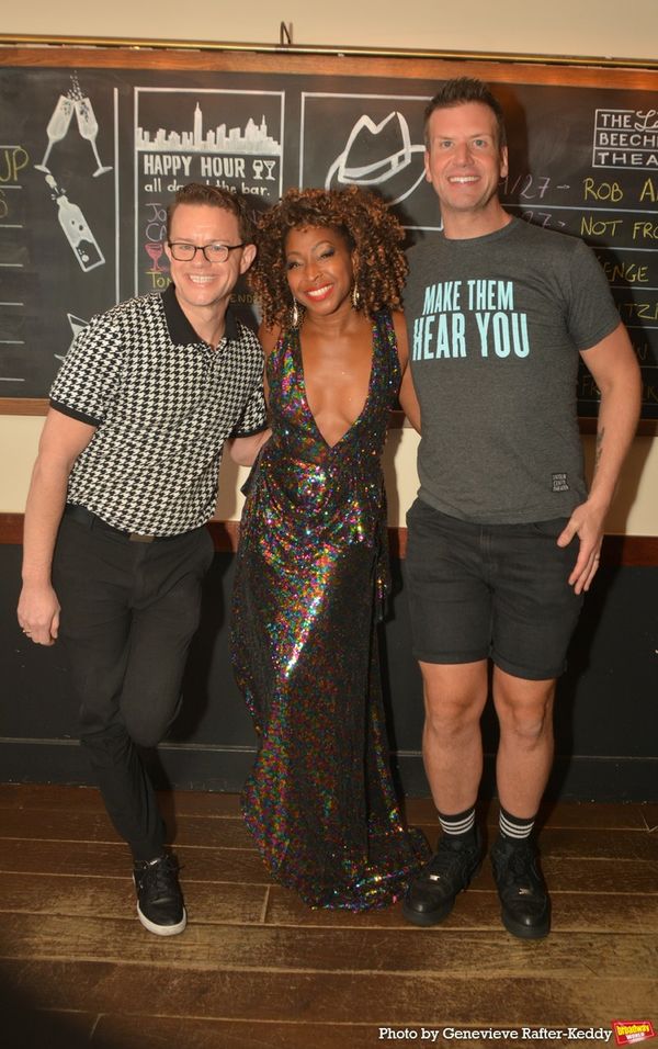 Michael D'Angora, N'Kenge and Tom D'Angora Photo