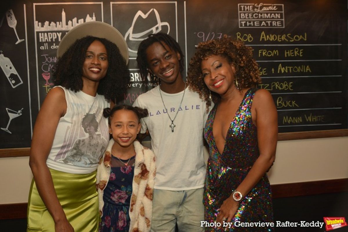 Lucia Zhanje, Jahzara Martina, Lukas Zhanje and N'Kenge at 