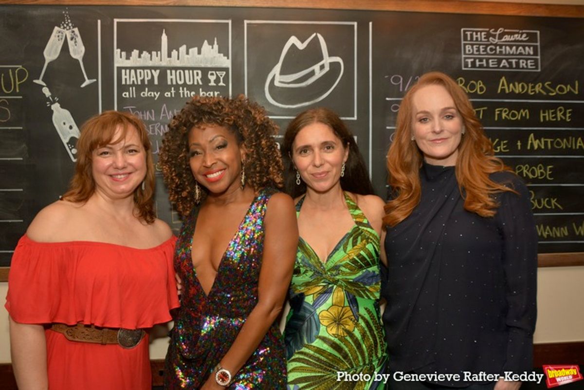 Gabriela Battle, N'Kenge, Alina Ahern and Antonia Bennett at 