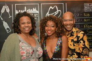 Aisha de Haas, N'Kenge and Darius de Haas Photo
