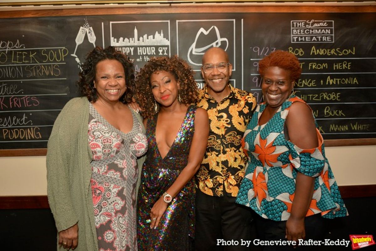 Aisha de Haas, N'Kenge, Darius de Haas and Capathia Jenkins at 