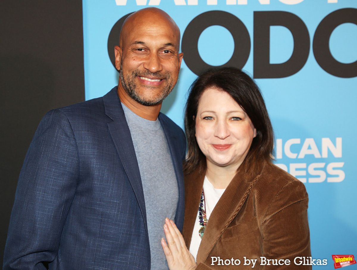 Keegan-Michael Key and Elle Key at 
