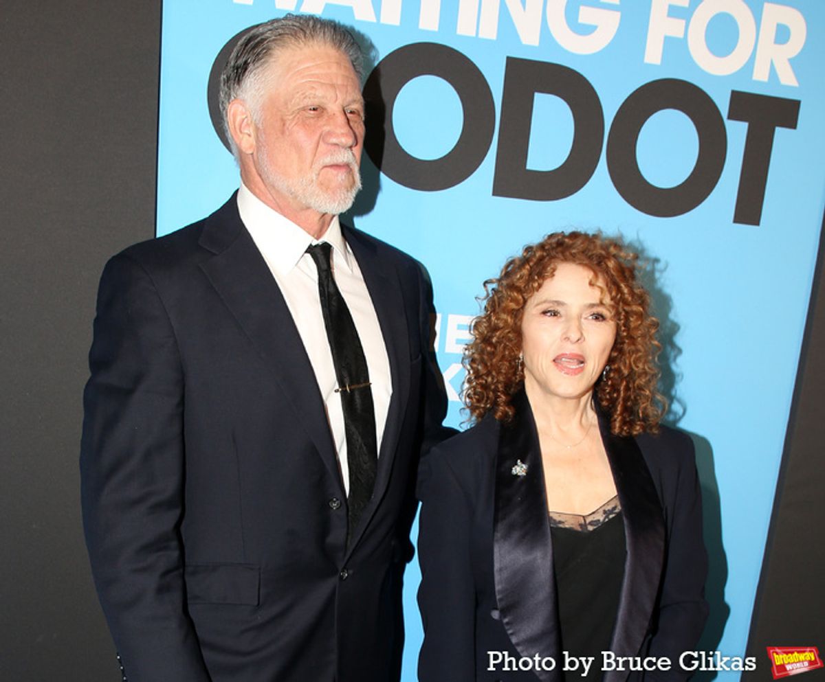 Tom Source and Bernadette Peters  at 