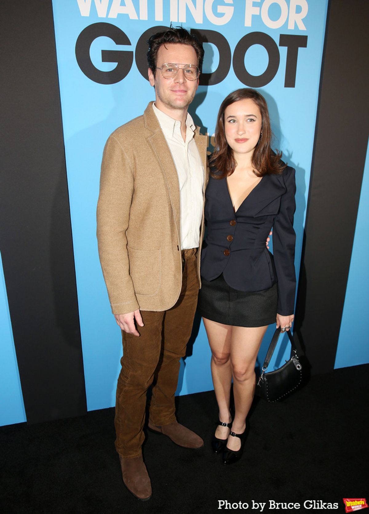 Jonathan Groff and Gracie Lawrence  at 