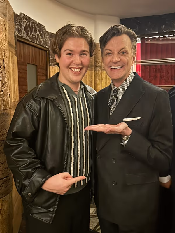 Beau Woodbridge, Jim Caruso Photo