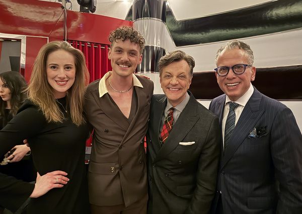 Rachael Ward, Hudson Harden Scheel, Jim Caruso, Billy Stritch Photo