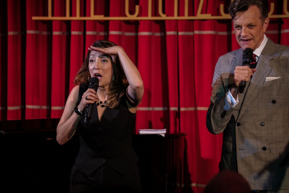 Christina Bianco, Jim Caruso at 