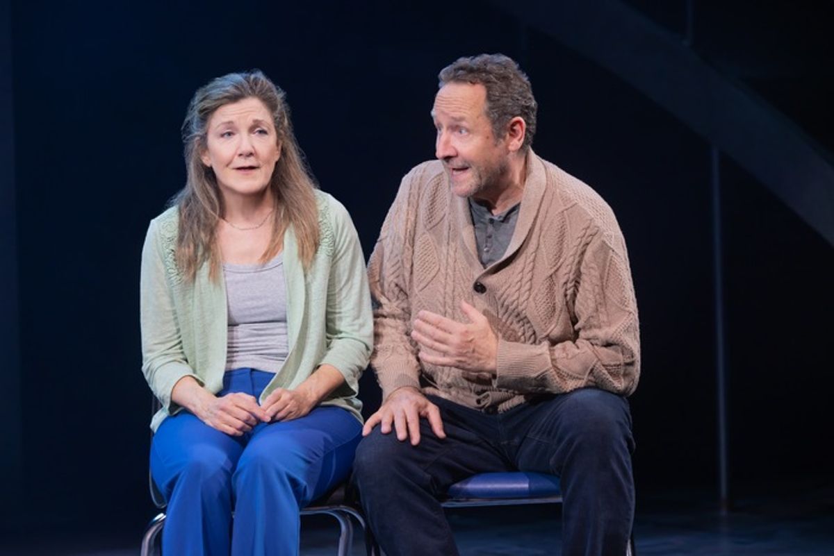 Victoria Clark and Sam Robards  at 