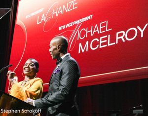 LaChanze, BTU President & Michael McElroy, BTU Vice President Photo