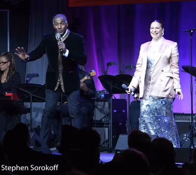 Norm Lewis & Shoshanna Bean Photo