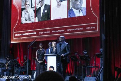Gena Avery Knowles, Les Coney, Tonya Lewis Lee, Mathew Knowles Photo