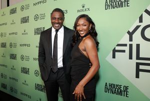 Idris Elba and Isan Elba @ BroadwayWorld Idris Elba and Isan Elba Photo