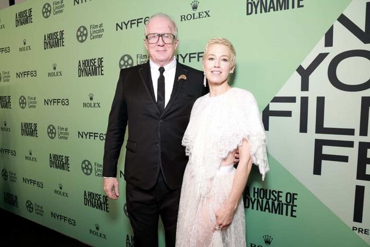 Tracy Letts and Carrie Coon  at 