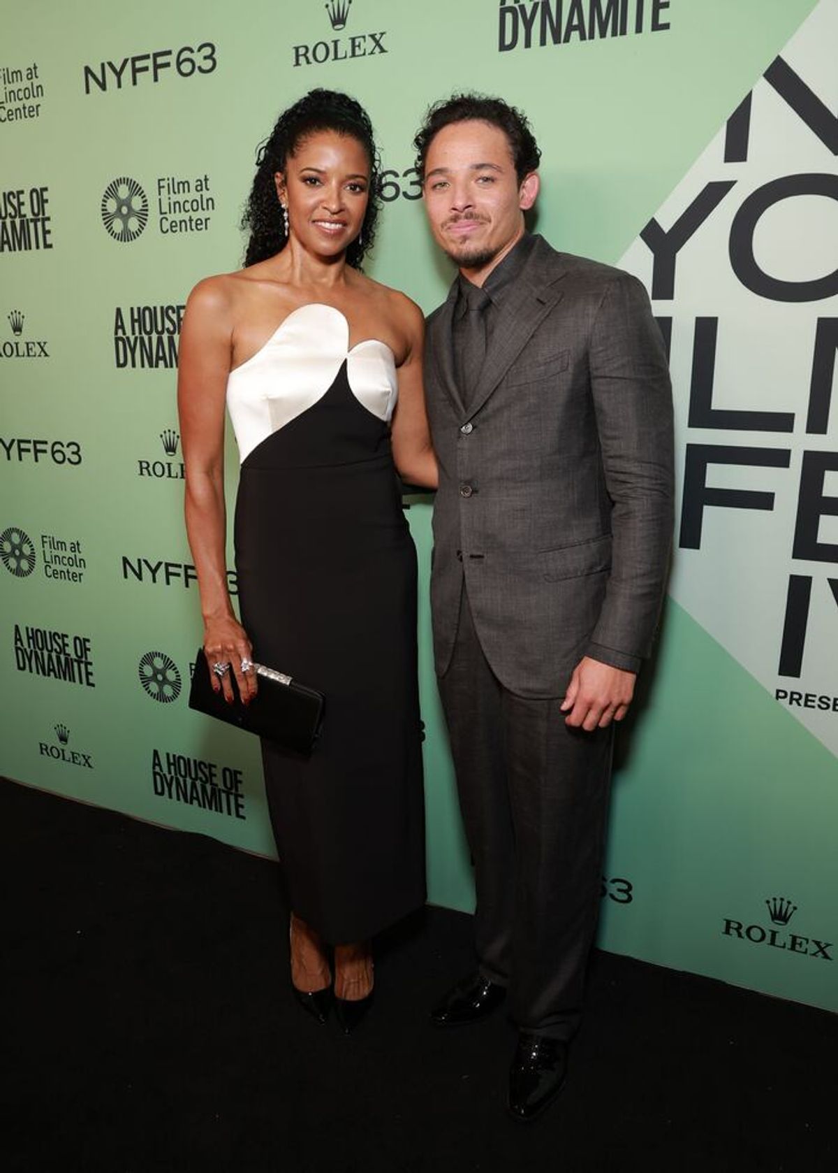 Renée Elise Goldsberry and Anthony Ramos  at 