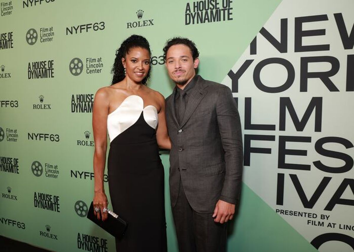 Renée Elise Goldsberry and Anthony Ramos  at 