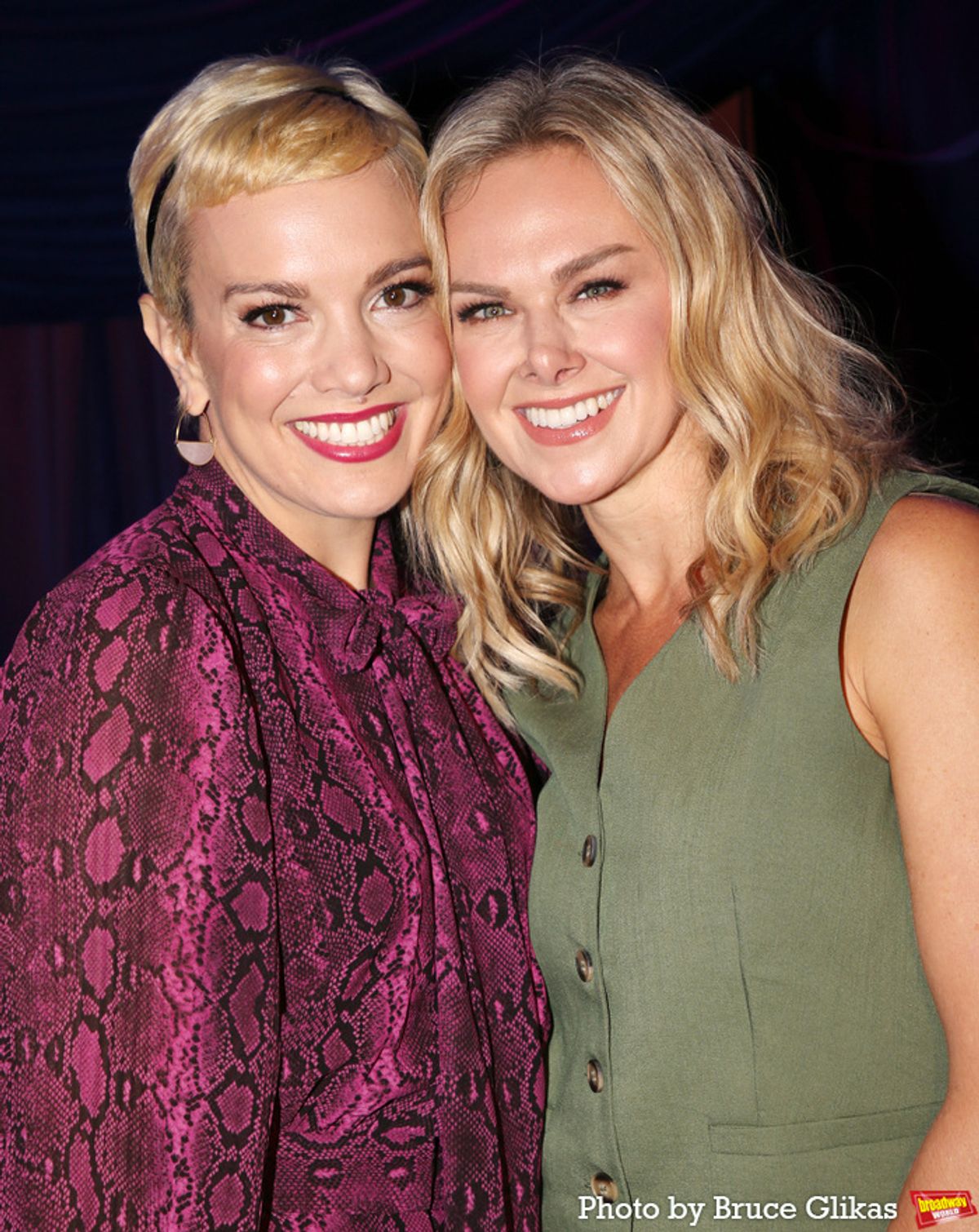 Kara Lindsay and Laura Bell Bundy at 