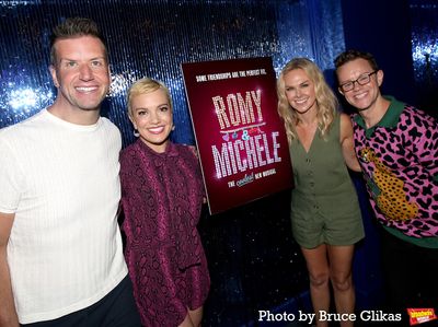  West Bank Cafe owner Tom D’Angora, Kara Lindsay, Laura Bell Bundy and West Bank Ca Photo