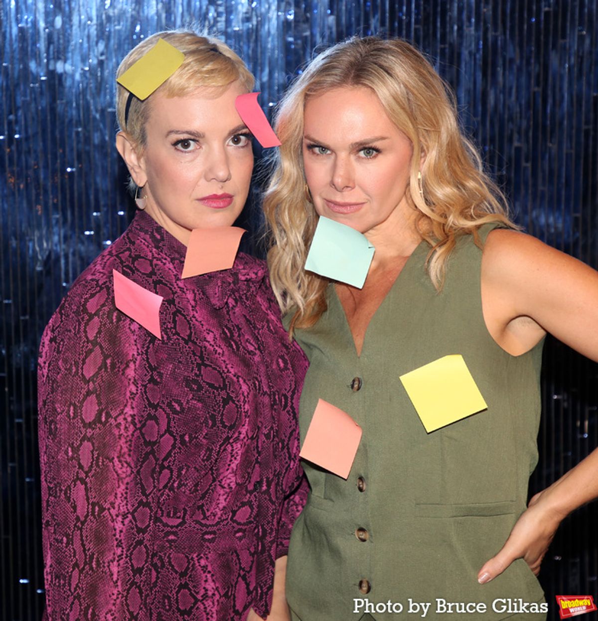 Kara Lindsay and Laura Bell Bundy at 