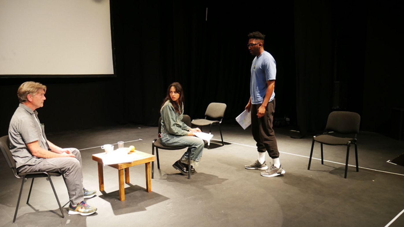 Photos: Inside Rehearsal for BLUE/ORANGE At Greenwich Theatre  Image