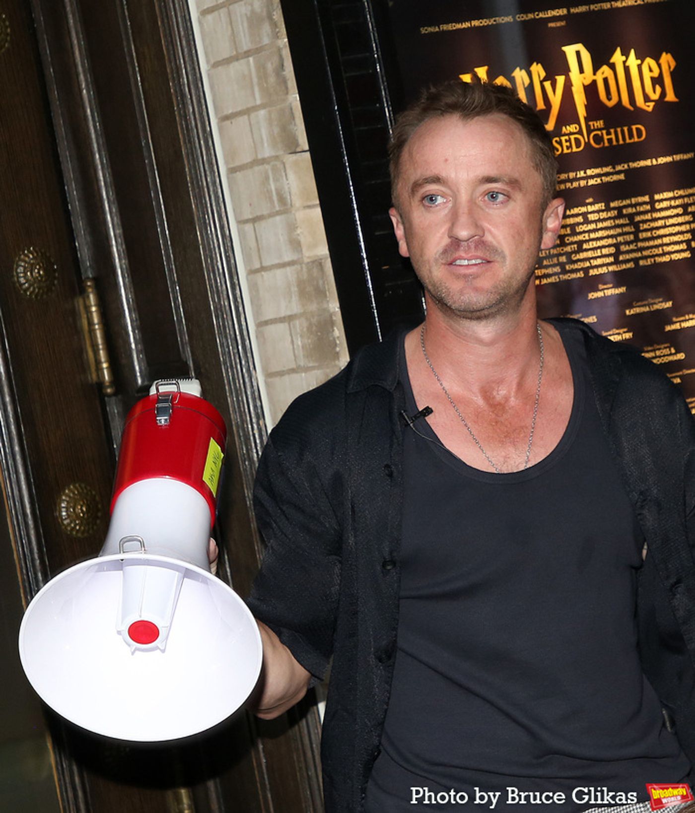 Photos: Tom Felton Greets Fans At HARRY POTTER AND THE CURSED CHILD  Image