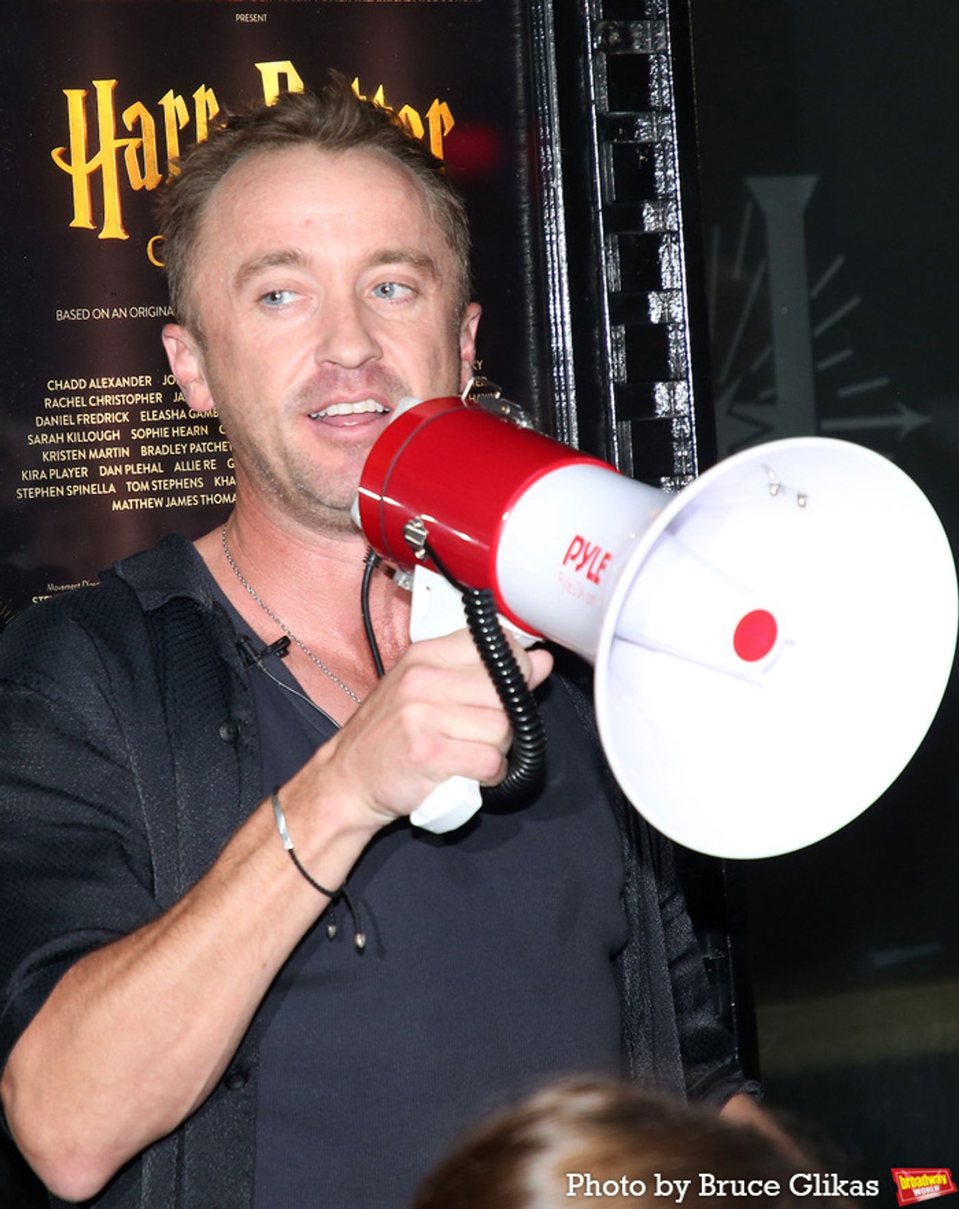 Photos: Tom Felton Greets Fans At HARRY POTTER AND THE CURSED CHILD  Image