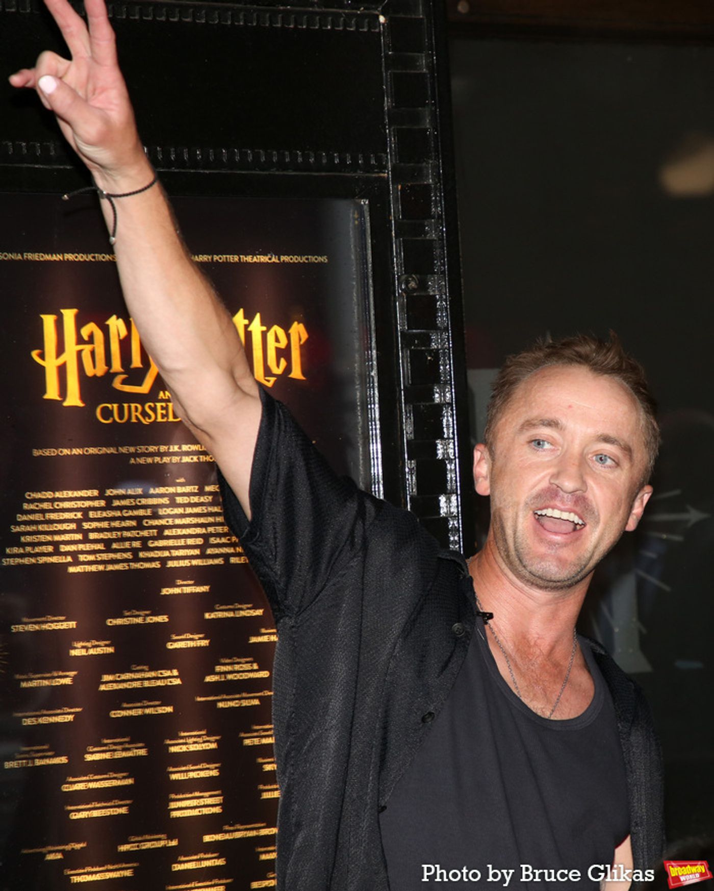 Photos: Tom Felton Greets Fans At HARRY POTTER AND THE CURSED CHILD  Image