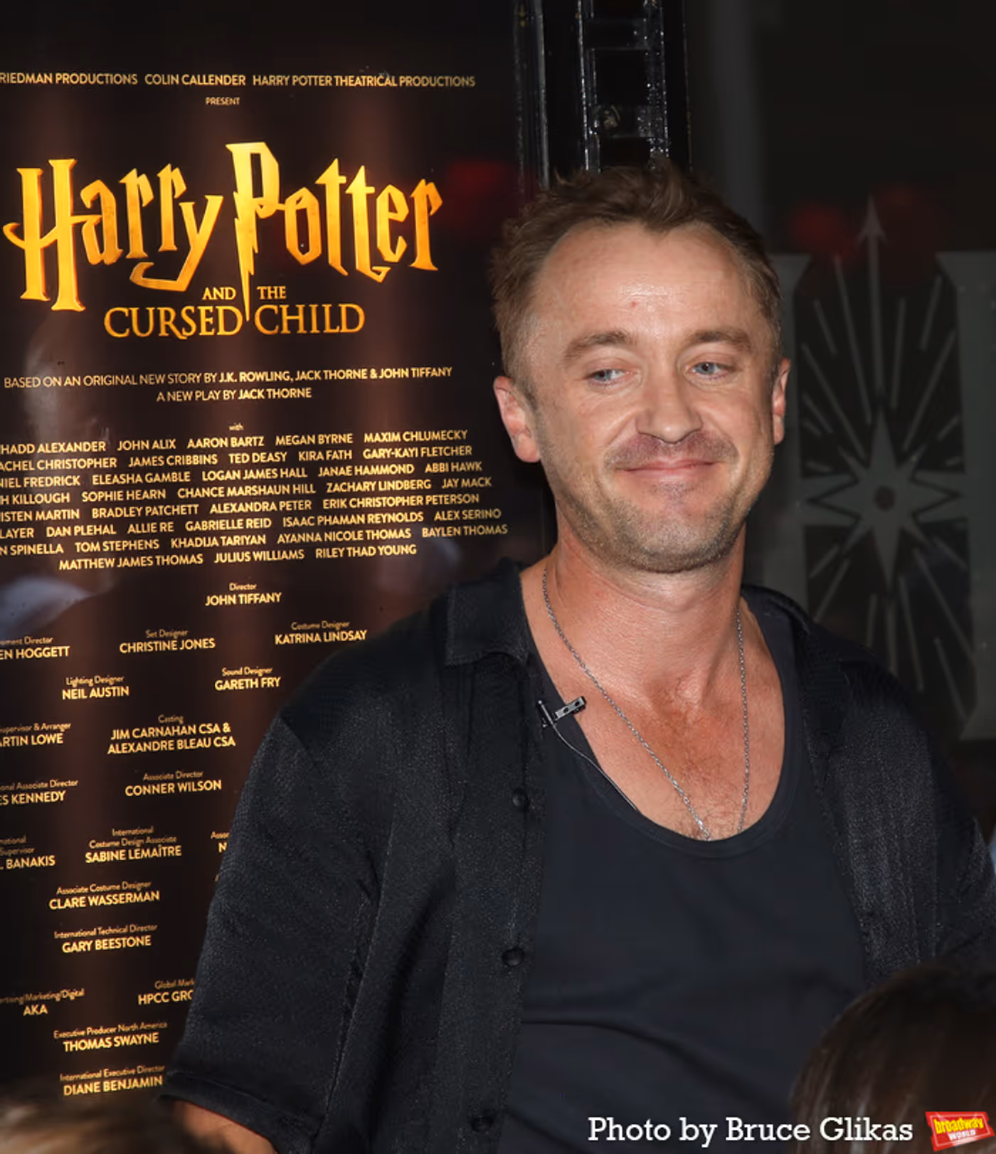 Photos: Tom Felton Greets Fans At HARRY POTTER AND THE CURSED CHILD  Image
