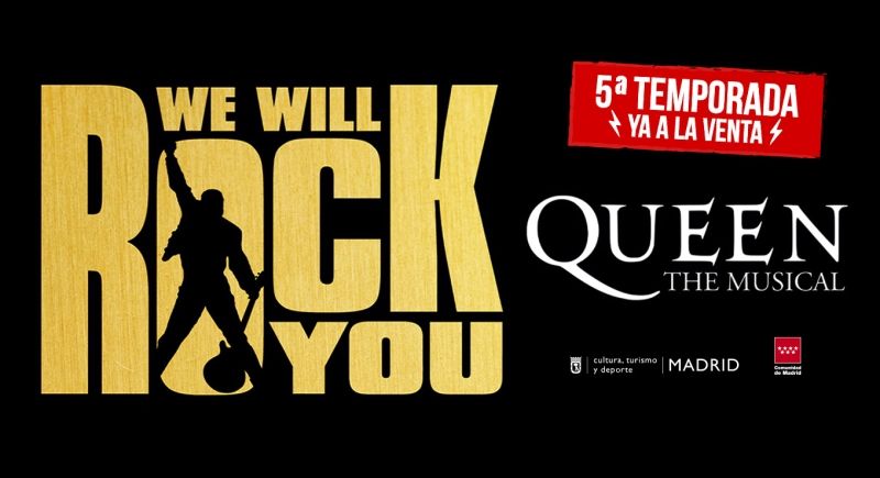 WE WILL ROCK YOU regresa a Madrid por su 5? Temporada  Image