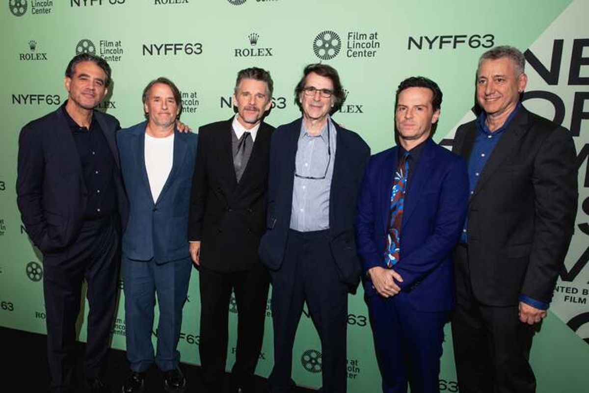 Bobby Cannavale, Richard Linklater, Ethan Hawke, Robert Kaplow, Andrew Scott, John Sloss at 