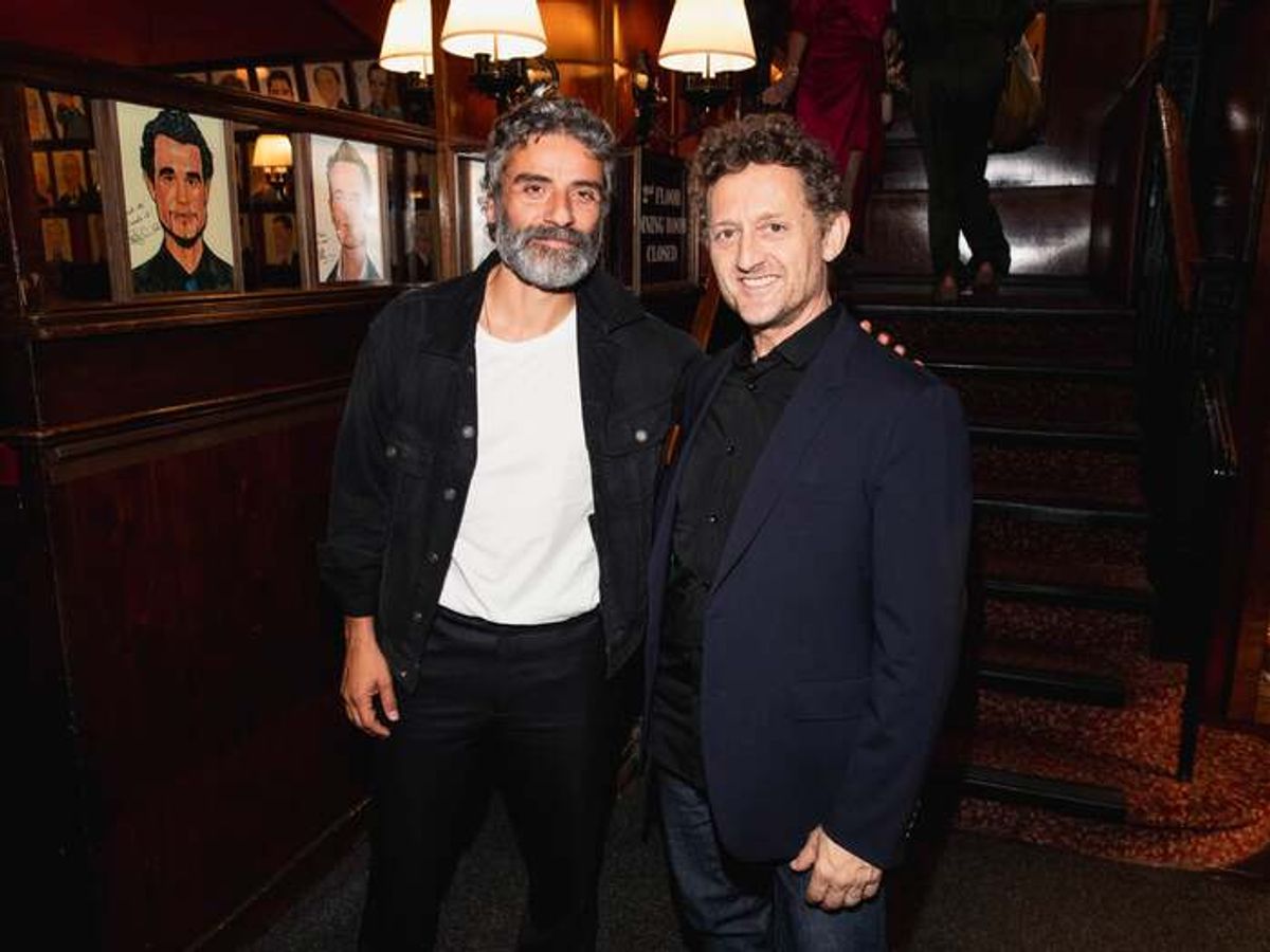 Oscar Isaac, Alex Winter at 
