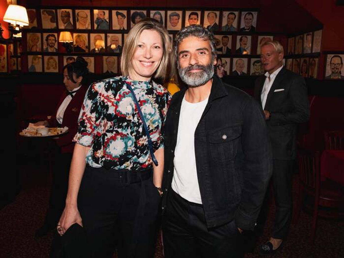 Elvira Lind, Oscar Isaac at 