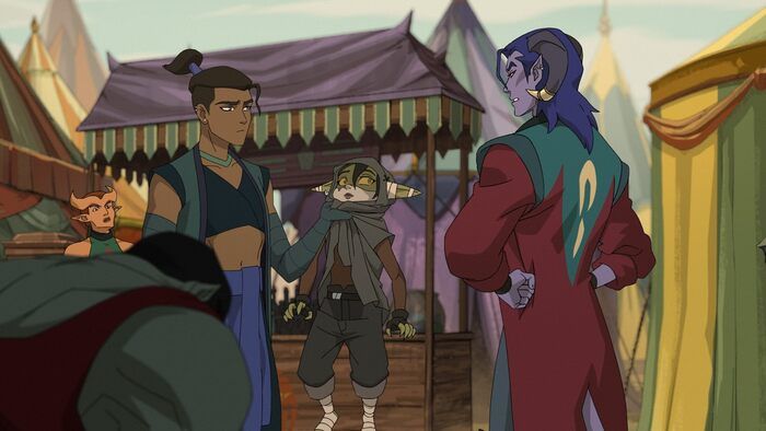 Photos: First-Look at THE MIGHTY NEIN Series with Alan Cumming, Auli’i Cravalho, & More  Image