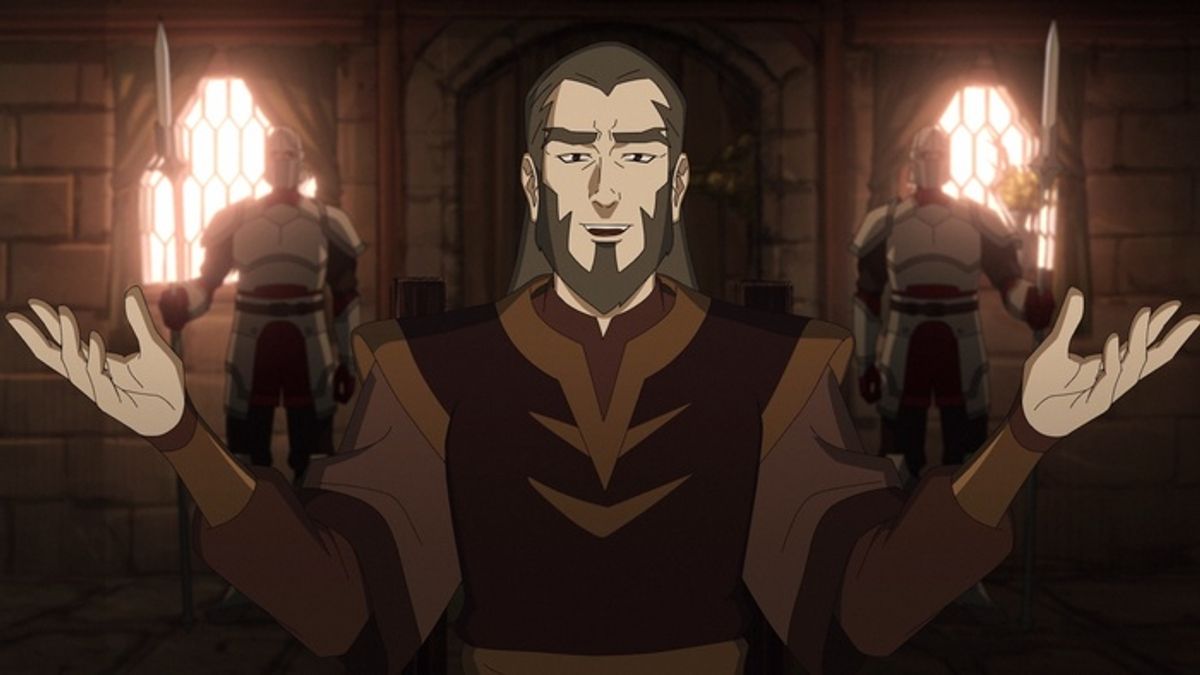 Mark Strong as Trent Ikithon  at 